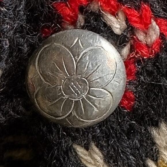 Vintage William Schmidt Co Oslo Norwegian Handknit Cardigan Sweater - Picture 5 of 7